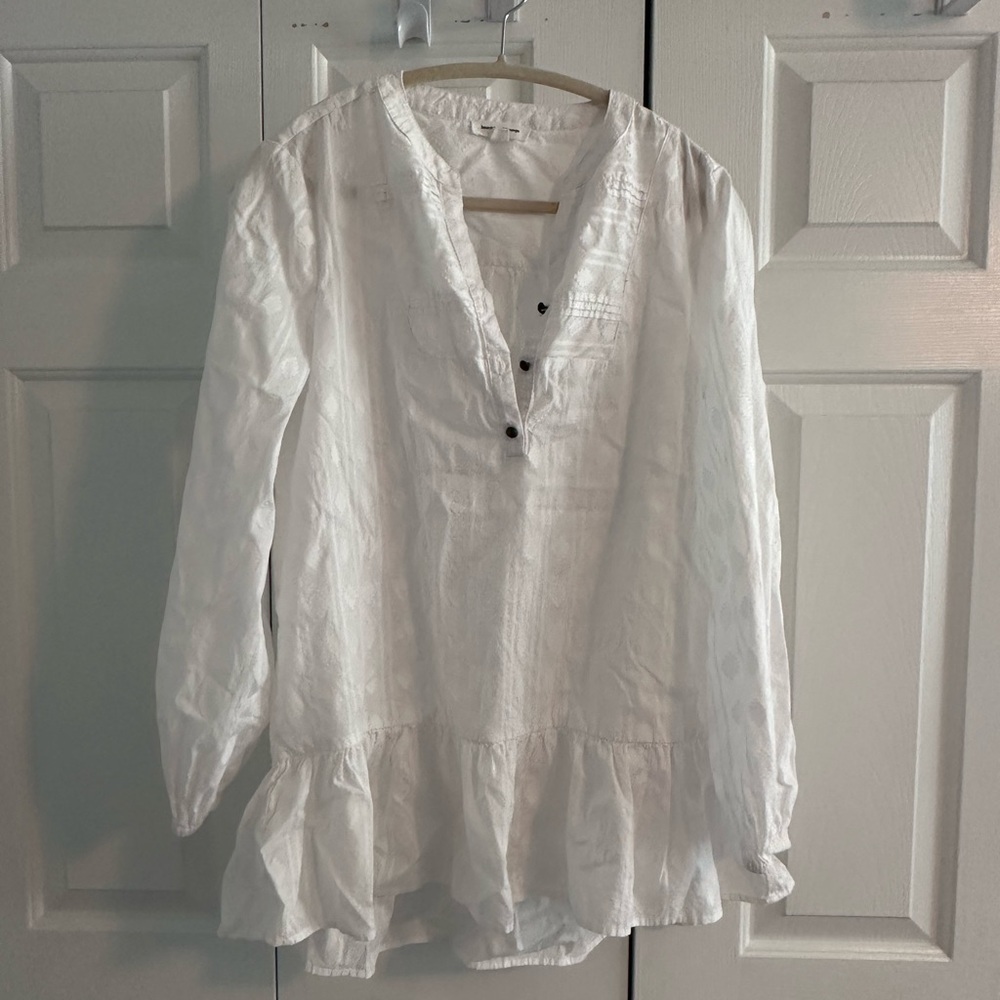 Beachlunchlounge White Coverup - S